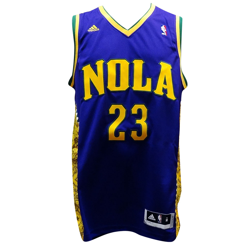 new orleans hornets mardi gras jersey