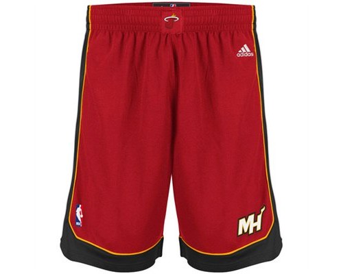 Miami Heat Swingman Revolution 30 Red Shorts M